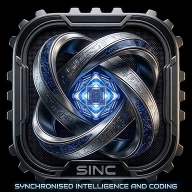 Spinning SINC 3D Logo